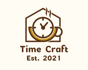 Coffee Time House  logo design