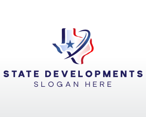 Texas State Map logo