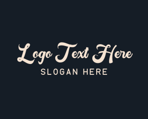 Cursive Traditional Business logo