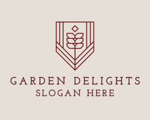 Garden Leaf Plantation logo design