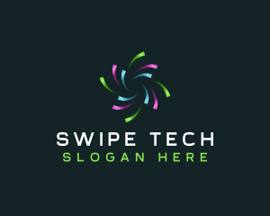 Spiral Software Tech logo design