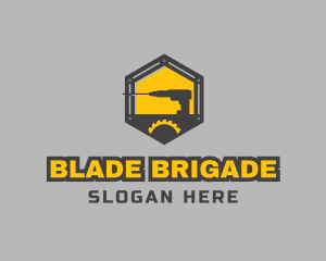 Drill Saw Blade Renovation logo design