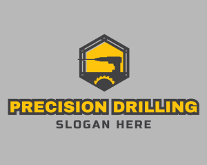 Drill Saw Blade Renovation logo design