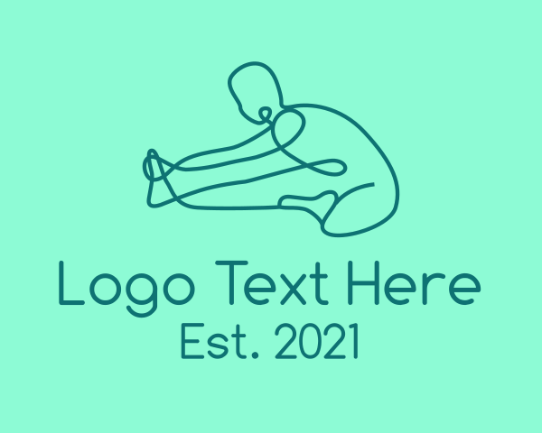 Stretching logo example 4