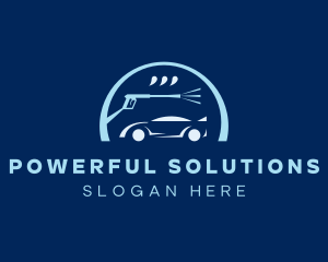 Car Pressure Washer logo design