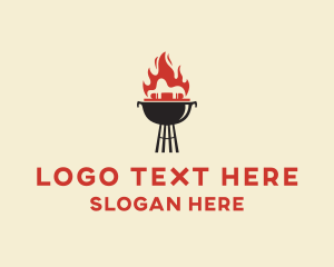 Flame Grill Barbecue logo