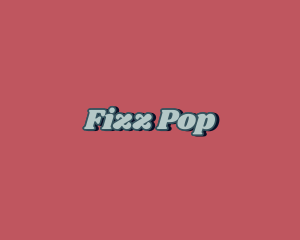 Trendy Retro Pop logo design