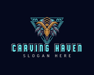 Eagle Gaming Streamer logo design