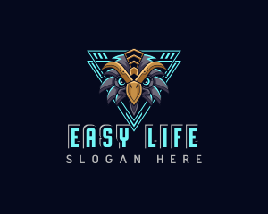 Eagle Gaming Streamer logo design