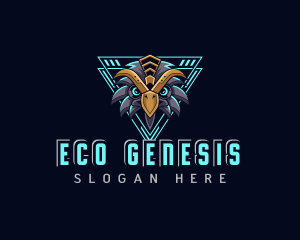 Eagle Gaming Streamer logo design