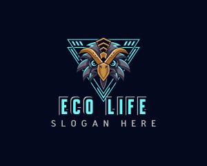 Eagle Gaming Streamer logo design