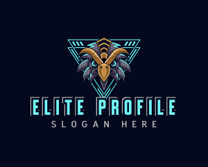 Eagle Gaming Streamer logo design