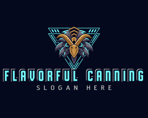 Eagle Gaming Streamer logo design