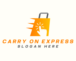 Online Shopping Express logo design