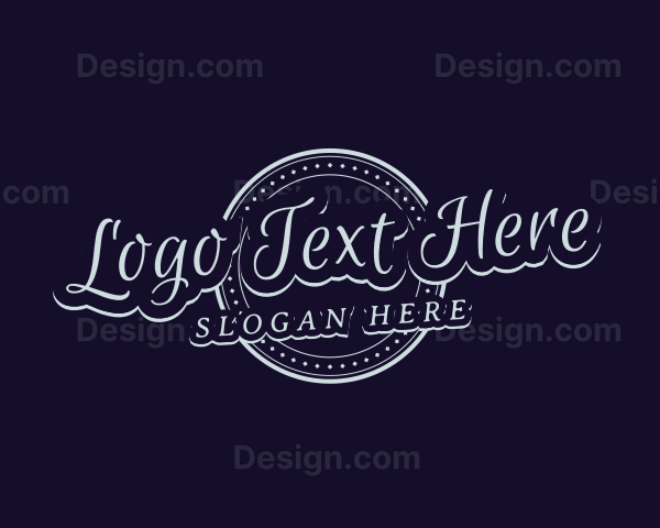 Generic Hipster Fashion Logo