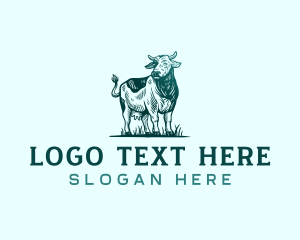 Livestock Cow Cattle  logo