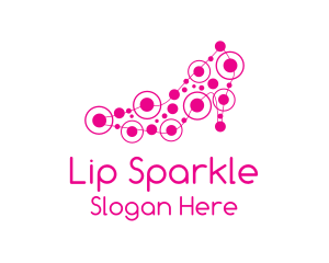 Pink Shoe Circuit logo design