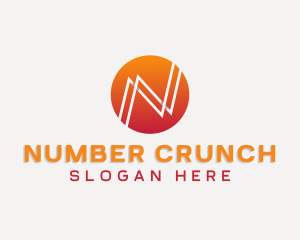 Generic Modern Letter N logo design