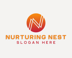 Generic Modern Letter N logo design