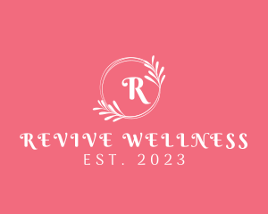 Vine Wreath Wellness logo design