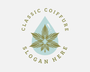 Natural Cannabis Oil logo design