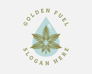 Natural Cannabis Oil logo design