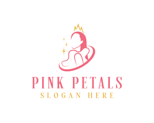 Beauty Crown Queen  logo design