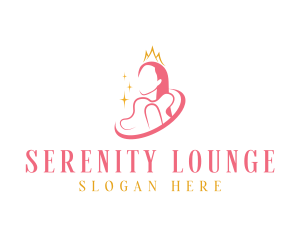 Beauty Crown Queen  logo design