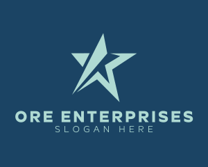 Business Enterprise Star logo design