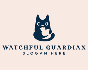 Cute Cat Pet logo