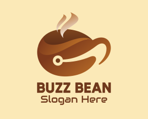 Coffee Cup Tech logo design