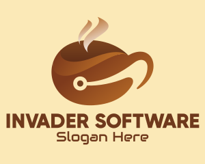 Coffee Cup Tech logo design