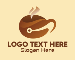 Coffee - Coffee Cup Tech logo design