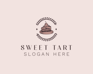 Sweet Cake Dessert  logo design