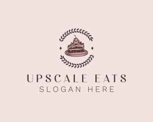 Sweet Cake Dessert  logo design