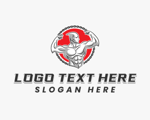 Trainer - Workout Muscle Trainer logo design