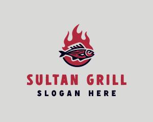 Fire Fish Grill logo design