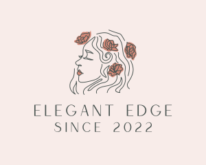 Flower Beauty Salon  logo design