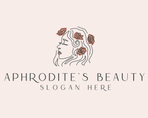 Flower Beauty Salon  logo design