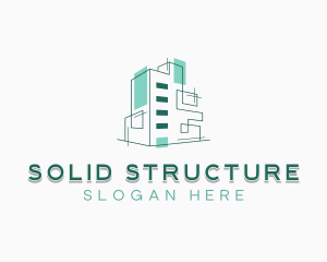 Building Structure Architect logo design