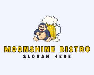 Gorilla Beer Bistro logo design