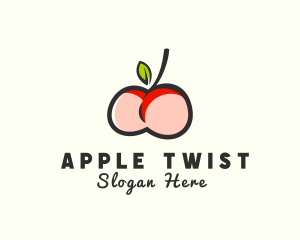 Bikini Apple Butt logo design