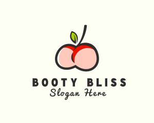 Bikini Apple Butt logo design