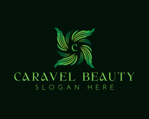 Wellness Leaves Spa logo design