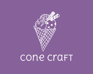 Ice Cream Cone logo