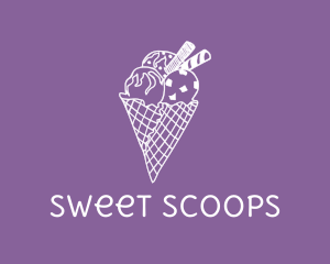 Ice Cream Cone logo