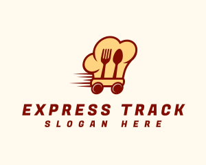 Food Delivery Cart logo design