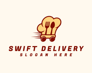 Food Delivery Cart logo design