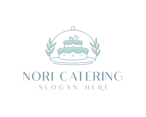 Cake Cloche Catering logo design