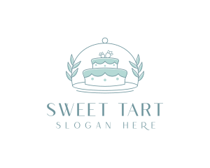 Cake Cloche Catering logo design